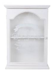 Witryna biała z napisami