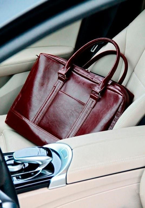 Torba skórzana na laptop 15.6" KEMER SOLIER Aberdeen - min. zamówienie 20 / 50 / 100 szt.