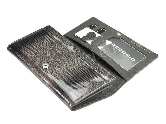 Portfel damski skórzany PELLUCCI GF114 niebieski