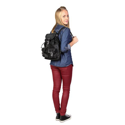 Plecak skórzany KEMER VOOC RETRO TC13 Brązowy