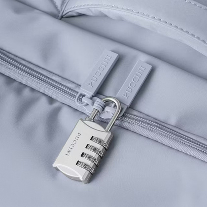 Średnia walizka PUCCINI BARBADOS EM50251B 4 Szara