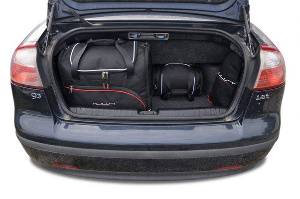 SAAB 9-3 CABRIO 2002-2011 TORBY DO BAGAŻNIKA 4 SZT KJUST