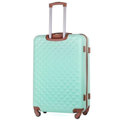 Duża walizka KEMER SOLIER 190 Zielona - min. zamówienie 20 / 50 / 100 szt.