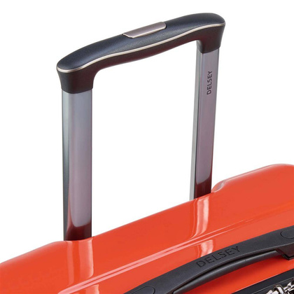 Delsey Shadow 5.0 duża czerwona walizka na kółkach 74 cm