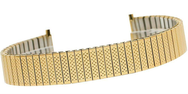 Bransoleta rozciągana Złota HQ 12 do 16 mm 126G-12/16