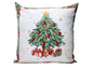 Poduszka z wypełnieniem/suwak - Boże Narodzenie (CARMANI)