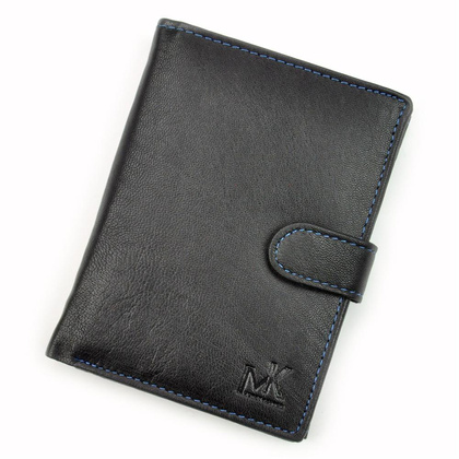 Portfel męski PELLUCCI CC 5601B Czarno Niebieski