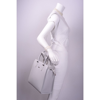 Torebka damska skórzana KEMER 532 Szara - min. zamówienie 20 / 50 / 100 szt.