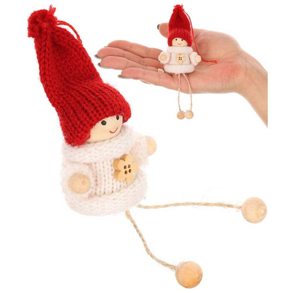 Zawieszka laleczka z guziczkiem BOY