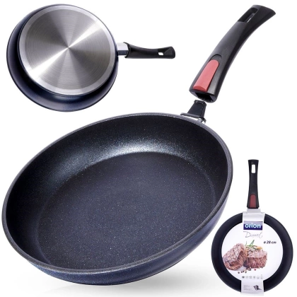 Patelnia diamentowa 28 cm indukcja piekarnik ORION