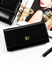 Portfel damski skóra+PU RPX-20A-ML Czarny
