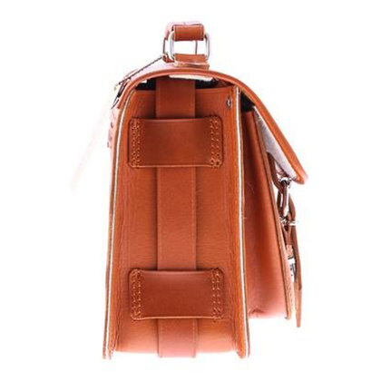 Stylowa torba kuferek KEMER VOOC Vintage P30 koniak