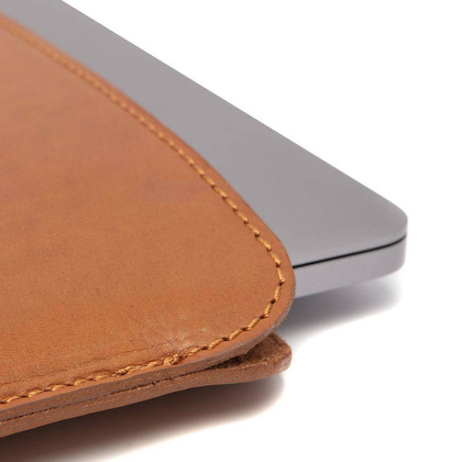 Pokrowiec na laptopa skórzany Marbella Koniak - min. zamówienie 20 / 50 / 100 szt.