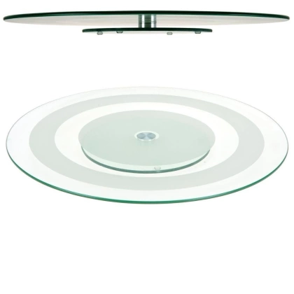 Taca patera szklana obrotowa na tort ciasto 45 cm