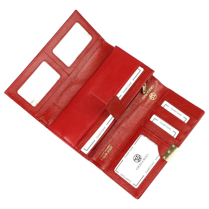 Portfel skórzany GREGORIO GS-102 Czarny