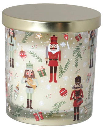 Świeczka w szkle imbir i wanilia duża