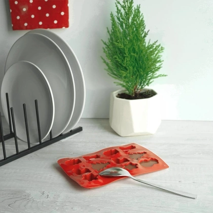 Forma silikonowa do pieczenia czekoladek ciastek na praliny świąteczne Boże Narodzenie