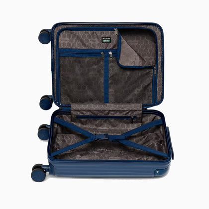 Mała kabinowa walizka PUCCINI DALLAS PC034C 7A Granatowa