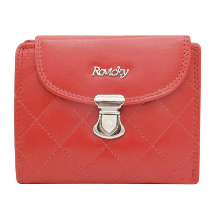 Skórzany portfel damski z technologią rfid