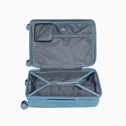 Średnia walizka PUCCINI BERLIN PP027B 7B Niebieska