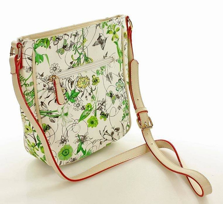 NOBO Listoonszka biały z zielonym nadrukiem - min. zamówienie 20 / 50 / 100 szt.