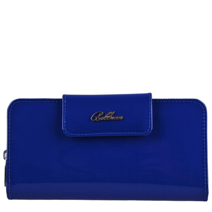 Portfel damski skórzany BELLUCCI D53 Niebieski - min. zamówienie 20 / 50 / 100 szt.