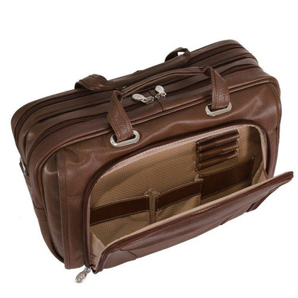 Torba na laptop McKlein Irving Park 15,6" Brązowa