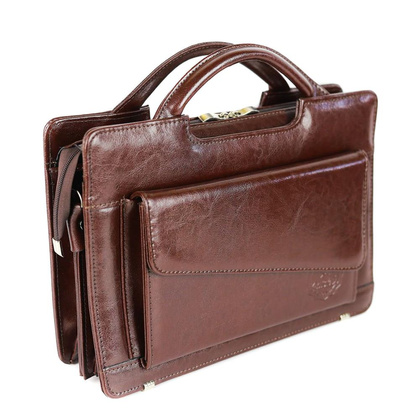 Teczka damska exclusive - jasny brąz KEMER