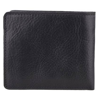 Portfel męski skórzany KEMER 331 Czarny - min. zamówienie 20 / 50 / 100 szt.