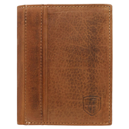 Portfel męski z cieniowanej skóry naturalnej