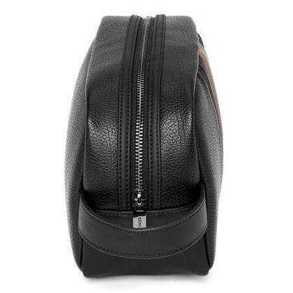 Kosmetyczka Delano Taupe & Black