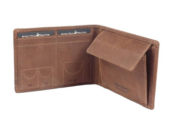 BH-391 TUCSON Portfel męski skórzany Brązowy