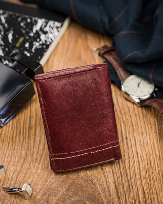 Portfel męski skórzany always wild® skóra na karty