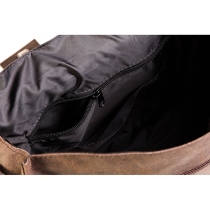 DUŻA TORBA NA RAMIĘ KEMER VOOC URBAN RDW8 brąz