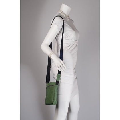 Torba skórzana KEMER S6 Zielona - min. zamówienie 20 / 50 / 100 szt.