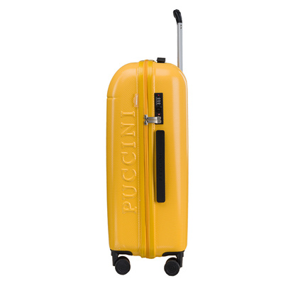 Średnia walizka PUCCINI VOYAGER 2.0 PC052B 6 Żółta
