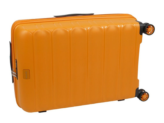 Walizka DIELLE 100 4k 66cm średnia żółta PP z poszerzeniem