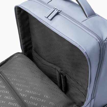 Plecak podróżny z miejscem na laptop 15,6" PUCCINI BARBADOS PM50251 M 4 Szary