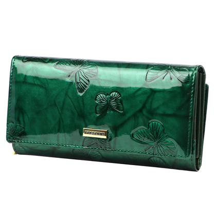 Portfel damski skórzany PELLUCCI BTS-122 popiel