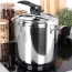 Szybkowar garnek stalowy ciśnieniowy zestaw garnków 9 l PROFI