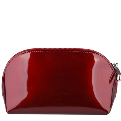 Kosmetyczka skórzana KEMER KO 253 Bordo lakier - min. zamówienie 20 / 50 / 100 szt.