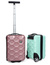 Bardzo mała walizka PELLUCCI RGL 884 XS 40x20x25 ROSE RED