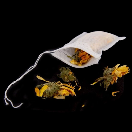 Torebki tekstylne do zaparzania herbaty woreczki do parzenia ziół kawy filtr 100 sztuk