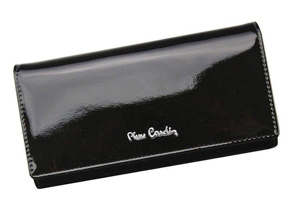 Portfel damski skórzany PIERRE CARDIN 05 LINE 100 Zielony