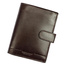 Portfel pionowy męski skórzany 0712/17-25 Brązowy
