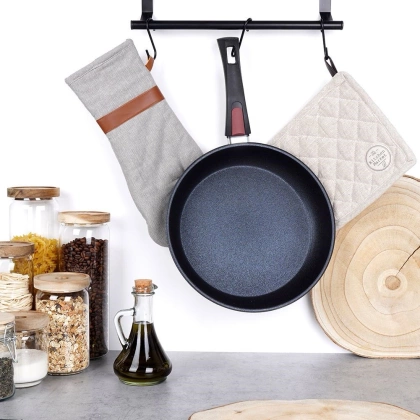 Patelnia diamentowa 28 cm indukcja piekarnik ORION