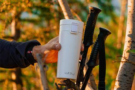 Kubek termiczny 400ml FUORI biały 27664