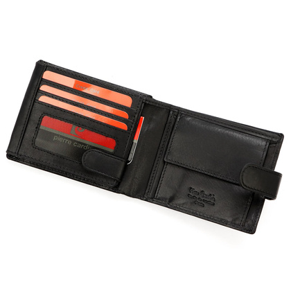 Portfel męski skórzany PIERRE CARDIN YS601 324A Czarny