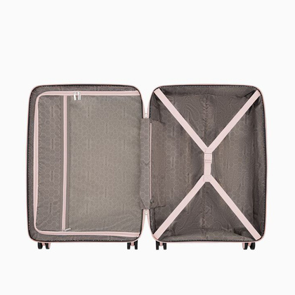 Średnia walizka PUCCINI MAURITIUS PP025B 3C Różowa