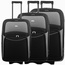 Zestaw walizek PELLUCCI RGL 773 Czarno Szary